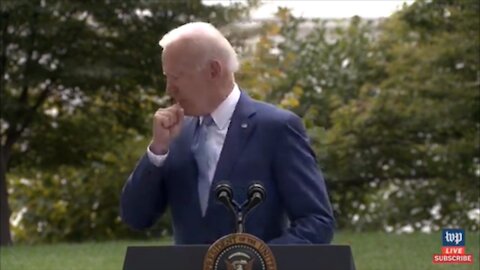 Biden continues to have a coughing problem - Says he should try to sign Obama’s name