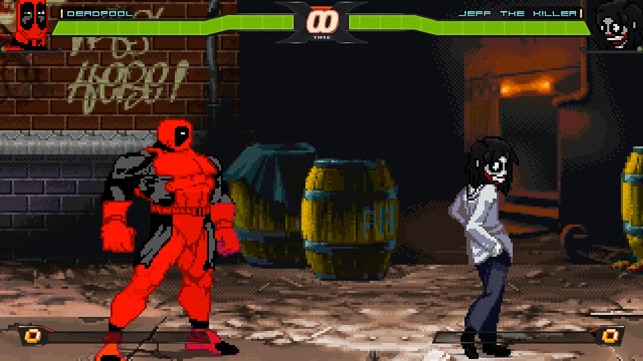 MUGEN - Deadpool vs. Jeff The Killer - Download