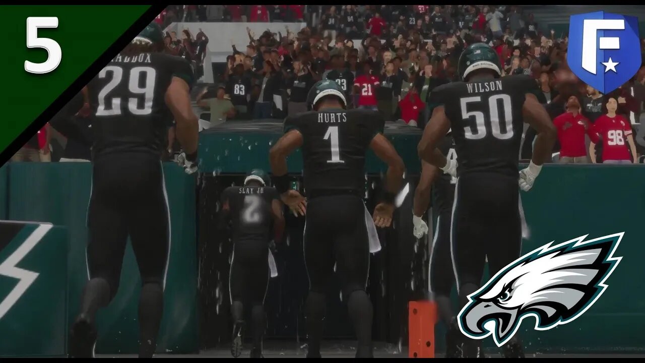 Sloppy Rain Game vs Mahomes l Madden 22 Eagles Franchise l Ep. 5