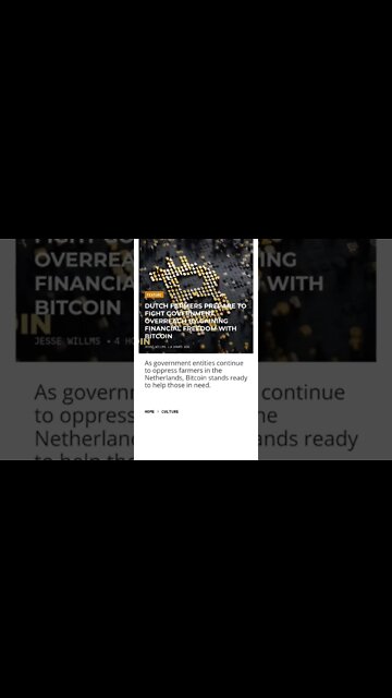 DUTCH FINANCIAL FREEDOM WITH BITCOIN #cryptomash #cryptomashnews #cryptonews #AnsirAli #dutch