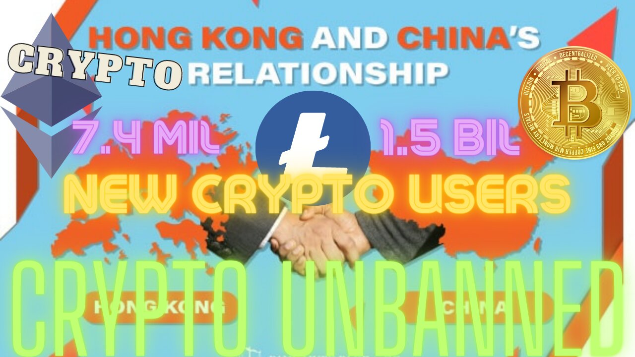 CHINA UNBANS CRYPTO THROUGH HONK KONG #bitcoin #crypto #ethereum