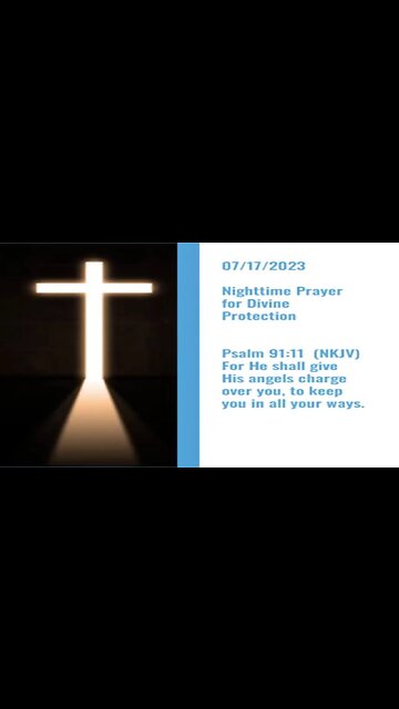 A Nighttime Prayer for Divine Protection #youtubeshorts #godslove #faith #mercy #grace #jesus #god