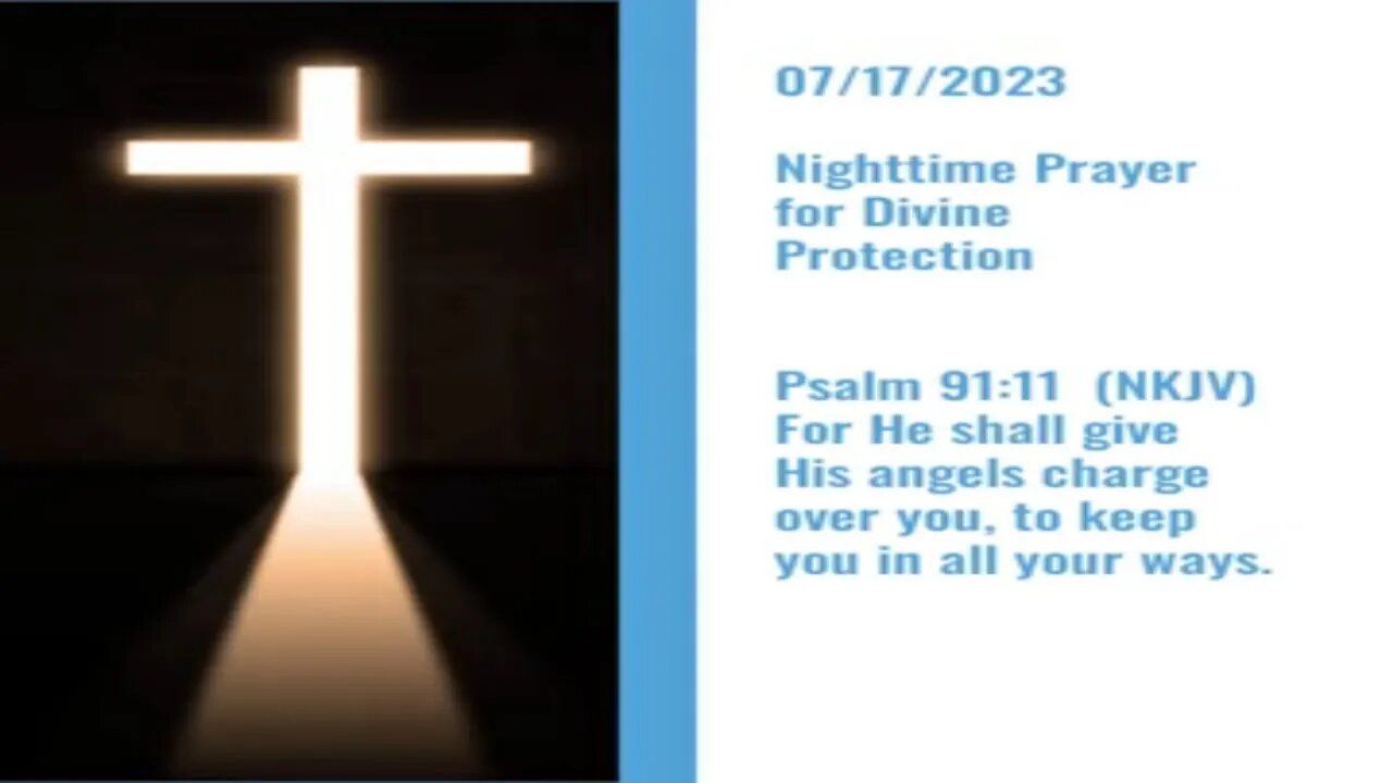 A Nighttime Prayer for Divine Protection #youtubeshorts #godslove #faith #mercy #grace #jesus #god