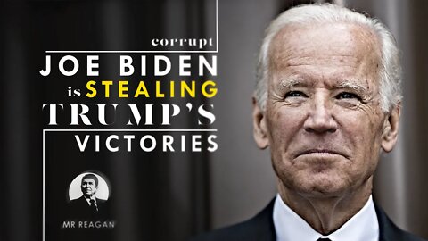 Biden is Stealing Credit for Trump Victories