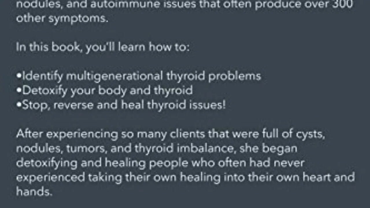 Did YOU know YOU Likely Have Thyroid Deficiency?