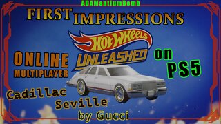 PS5 | Hot Wheels Unleashed, Online Multiplayer: First Impressions - Feat. Cadillac Seville by Gucci