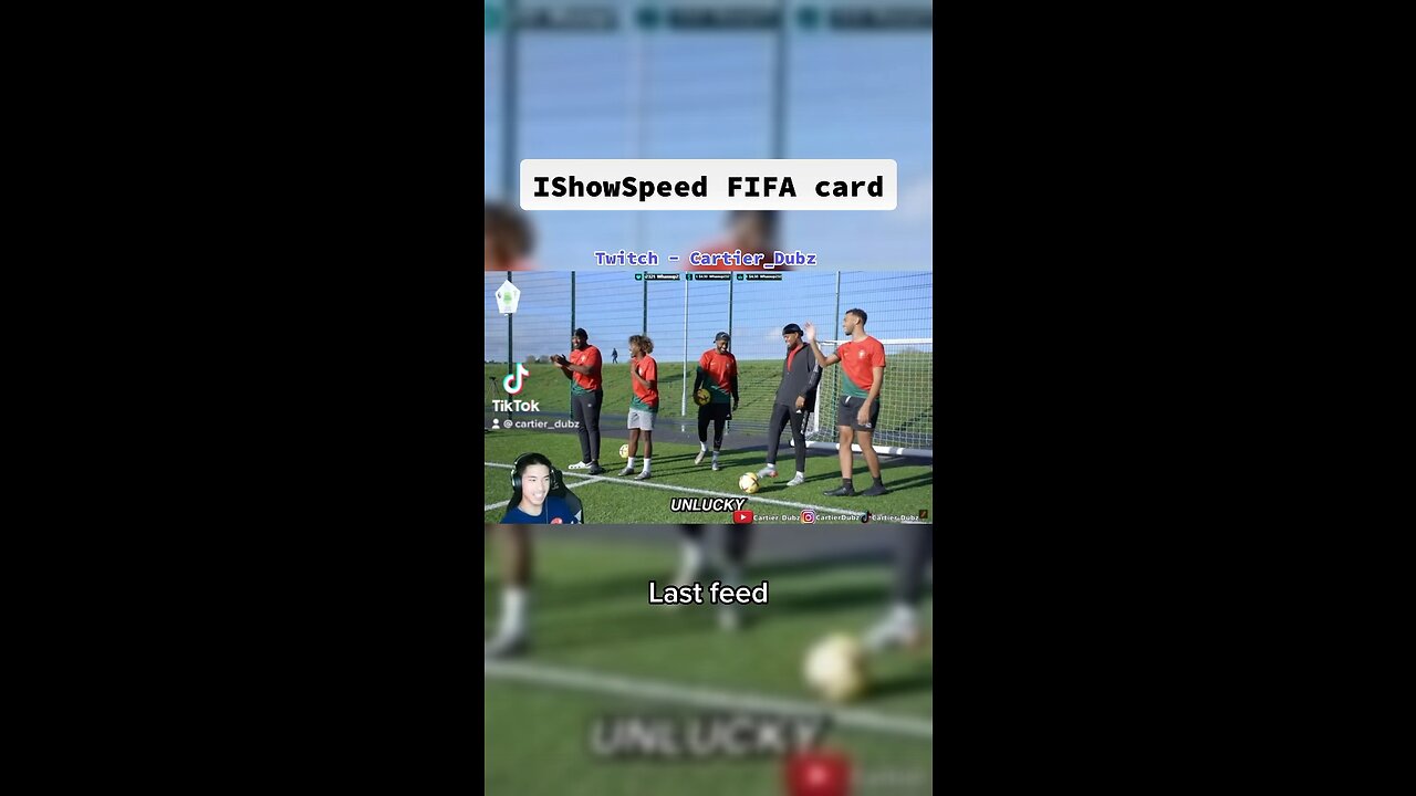 IShowSpeed FIFA card