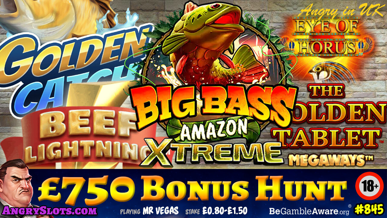 £750 SLOTS BONUS HUNT - Big Bass Bonanza Amazon xTreme, Bozo Cats, Beef Lightning & more