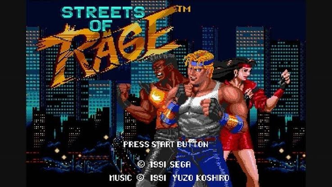 STREETS OF RAGE GAMEPLAY