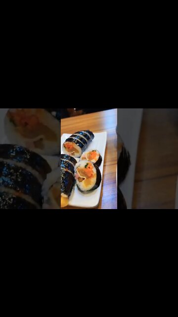 #shorts #hungry #food Ddug-bbok-ki and old aged Kim-chi kim-bob roll!