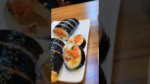 #shorts #hungry #food Ddug-bbok-ki and old aged Kim-chi kim-bob roll!