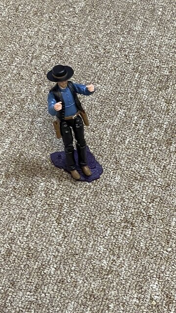 Clay tried his very best at the beach volleyball game