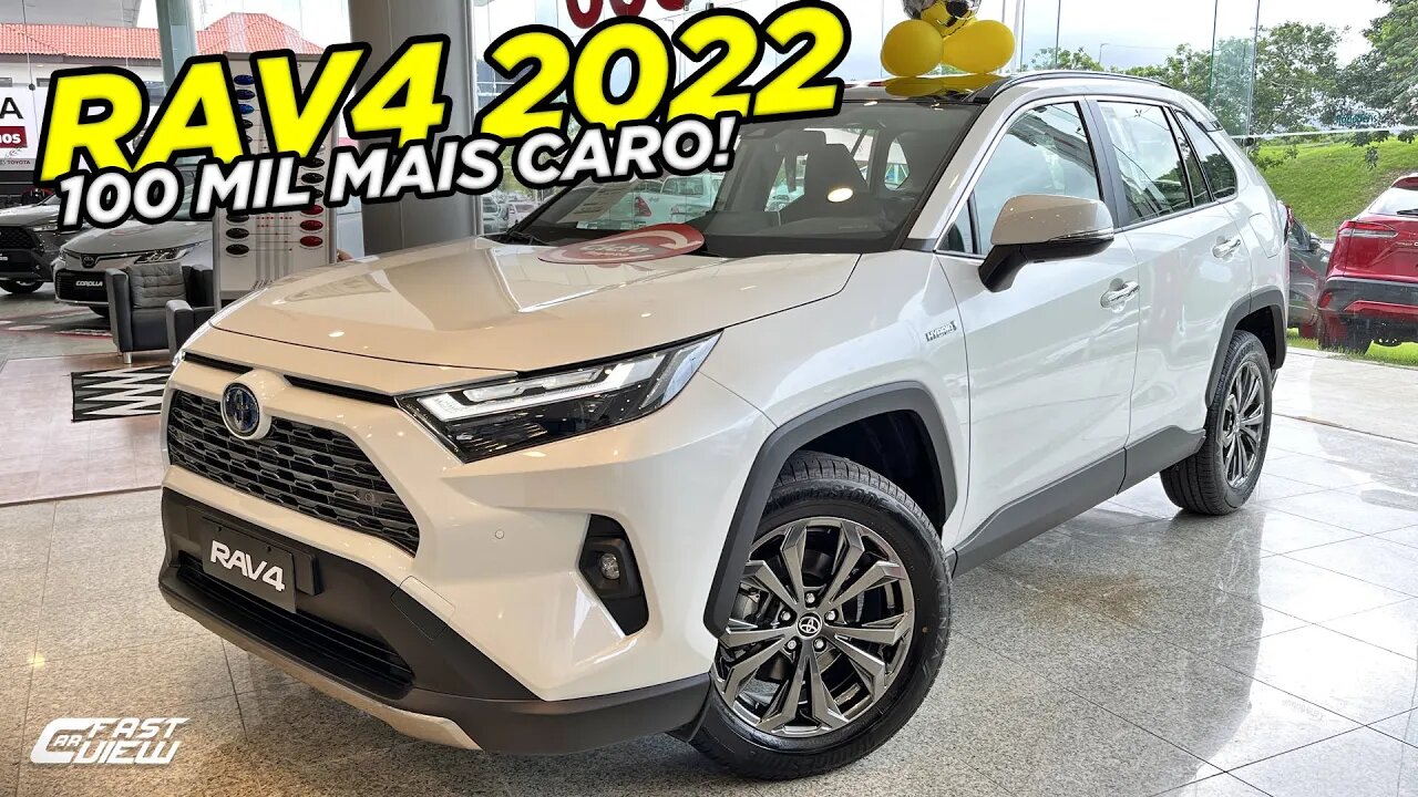 NOVO TOYOTA RAV4 SX CONNECT 2.5 HYBRID 2022 CUSTA QUASE 2 COROLLA CROSS! VALE A PENA?