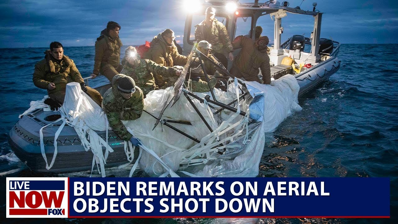 Biden remarks on aerial objects being shot down, gun violence updates and more | LiveNOW from FOX