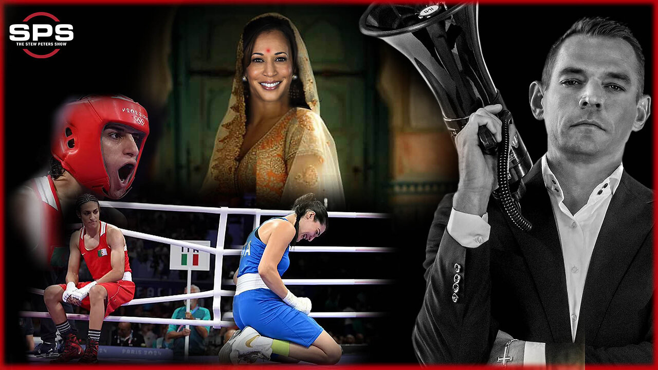 Biological Male DESTROYS Female Boxer, Race IMPOSTER Kamala Pretends She's BLACK WOMAN