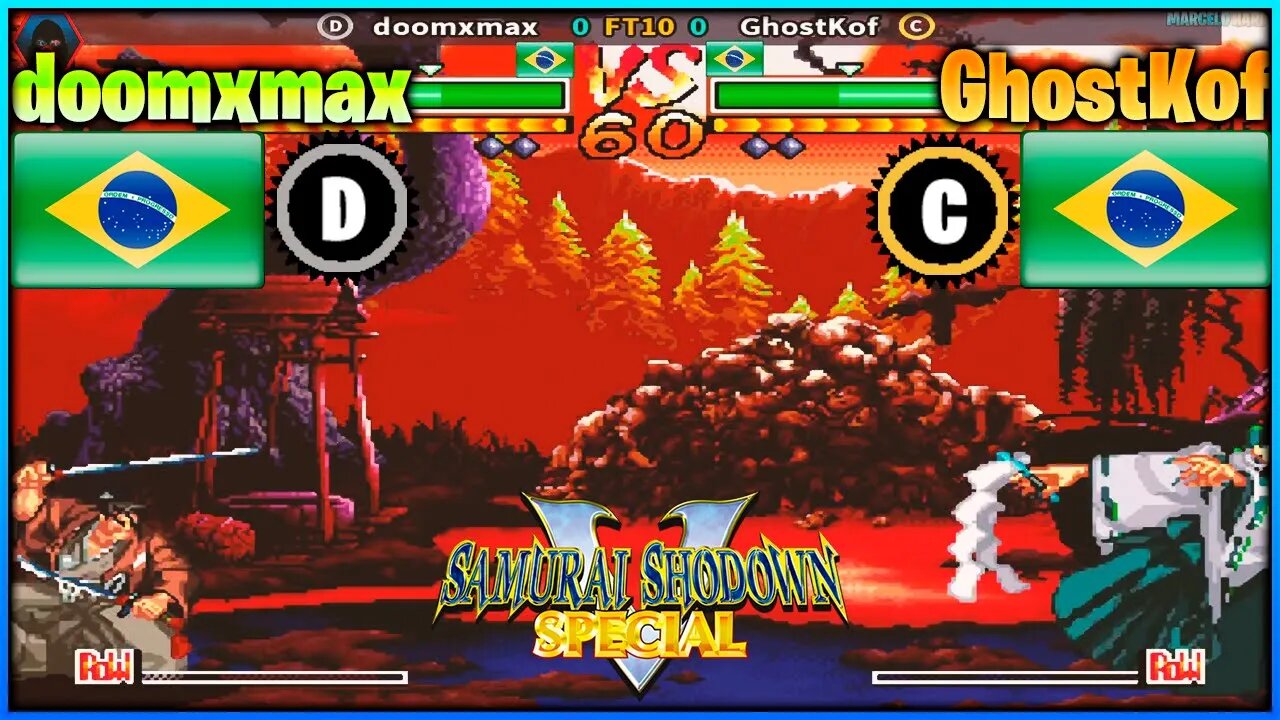 Samurai Shodown V Special (doomxmax Vs. GhostKof) [Brazil Vs. Brazil]