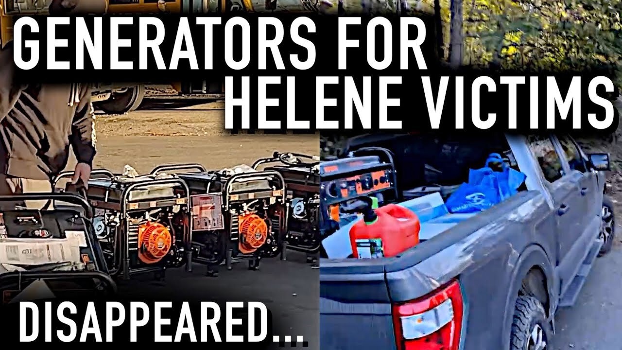 Officers Suspected of Stealing $45,000 Worth of Generators From Hurricane Helene Victims