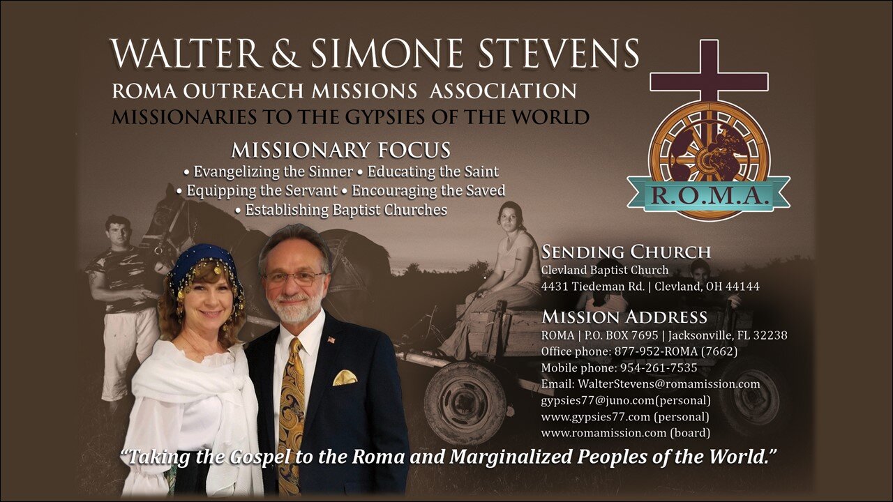 Walter & Simone Stevens, IBC 2024 Missions Conference