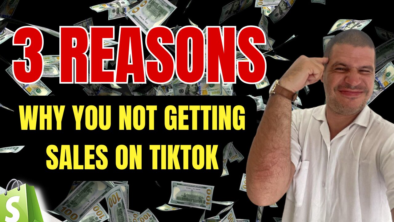 Top 3 Reason Why You Can’t Make Any Sales With TikTok Products Shopiy Dropshipping