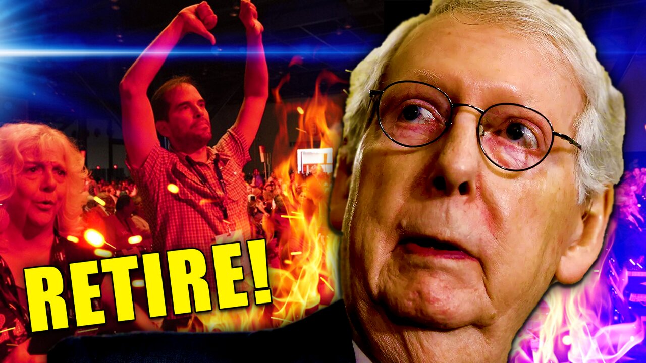 Mitch McConnell Gets Mercilessly BOOED as Patriots Take Over GOP!!!