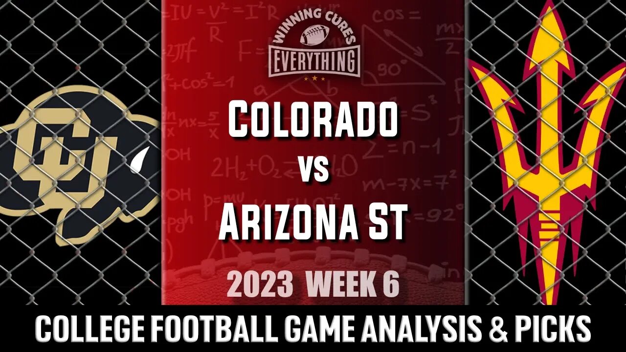 Colorado vs Arizona State Picks & Prediction Against the Spread 2023 College Football Analysis