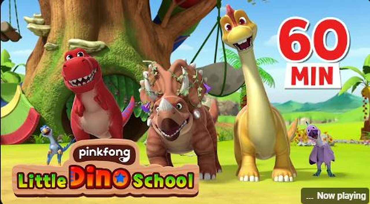 🦖🦕 Your friend Tyrannosaurus Rex + More! | Dinosaur Cartoon | Pinkfong Dinosaurs for Kids