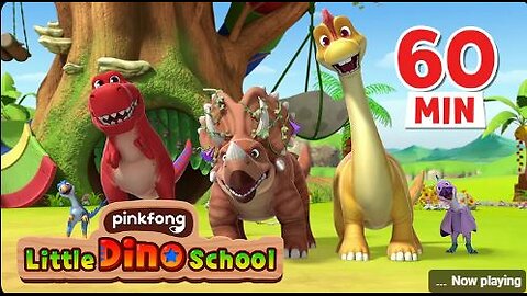 🦖🦕 Your friend Tyrannosaurus Rex + More! | Dinosaur Cartoon | Pinkfong Dinosaurs for Kids