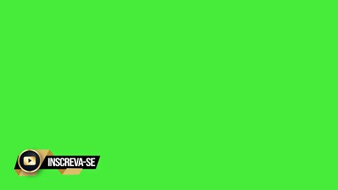 Chroma key botão inscreva-se green screen