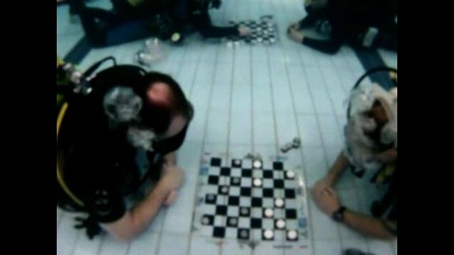 Underwater Checkers Tournament