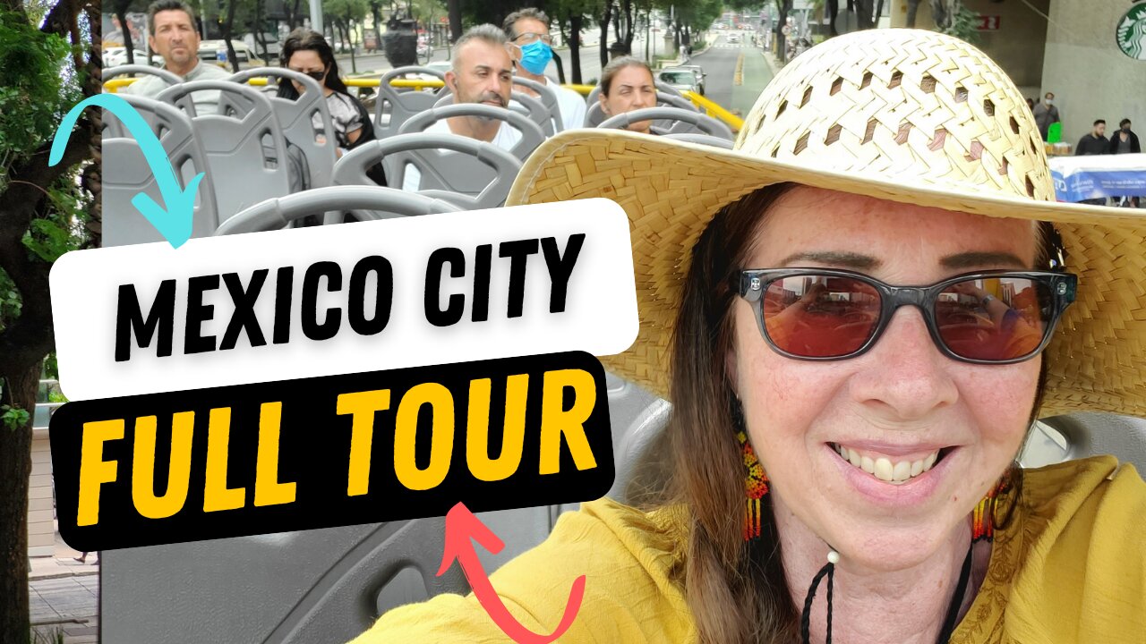 TOUR MEXICO CITY in 30 Min | Full Tour of Historical Area 🇲🇽 eps 5