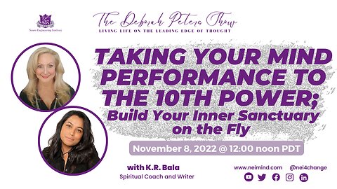 Karthika Bala - Taking Your Mind Performance to the 10th Power