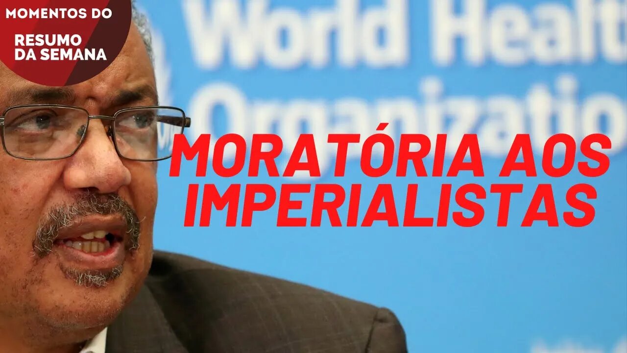 OMS propõe aos países imperialistas moratória de vacina | Momentos