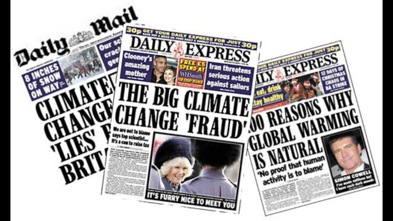 Dave Talks #939 - Climate Change Hoax. The Crime of the Century.