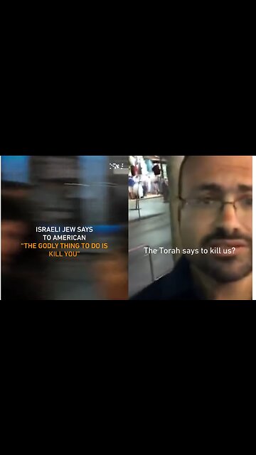 Israeli says to American Christian stopped by Israeli police: “The Godly thing to do is to kill you