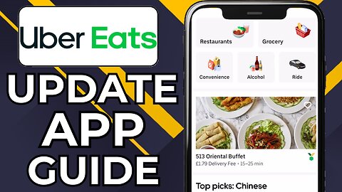 HOW TO UPDATE UBER EATS APP