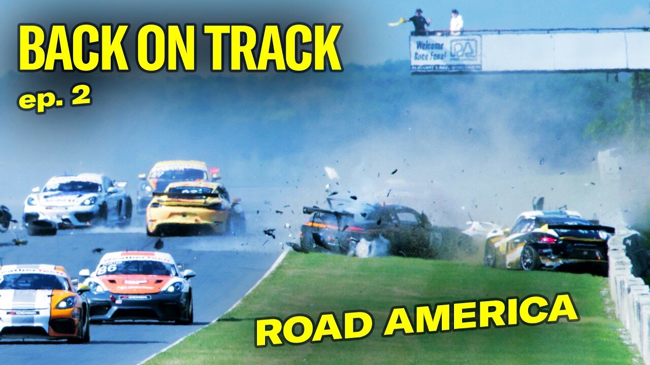 Patrick Dempsey heads to Road America w/ determination and stoicism | Back on Track - Ep. 2