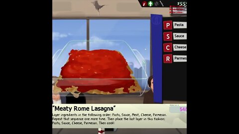 Not the Lasagna!