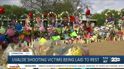 Uvalde shooting victims being laid to rest