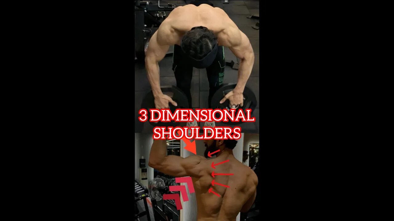 BUILD REAR SHOULDERS #shorts #youtubeshorts