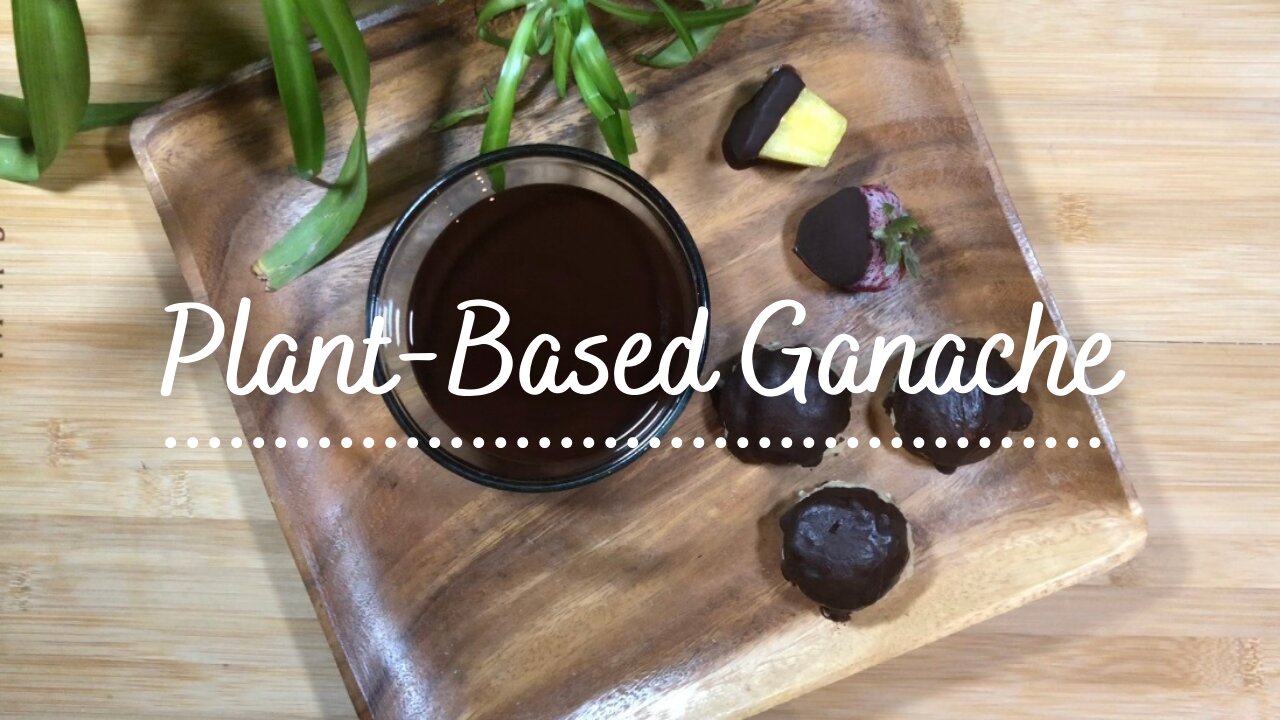 Plant-Based Ganache (No nut Milk)