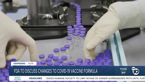 FDA considers possible changes to COVID-19 vaccine formula