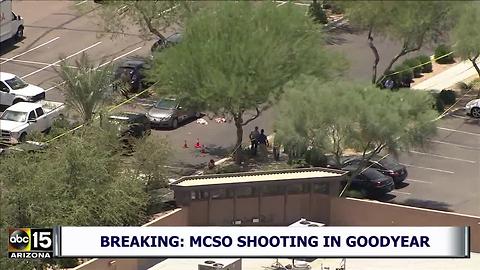 AIR15 VIDEO: MCSO involved in shooting in Goodyear