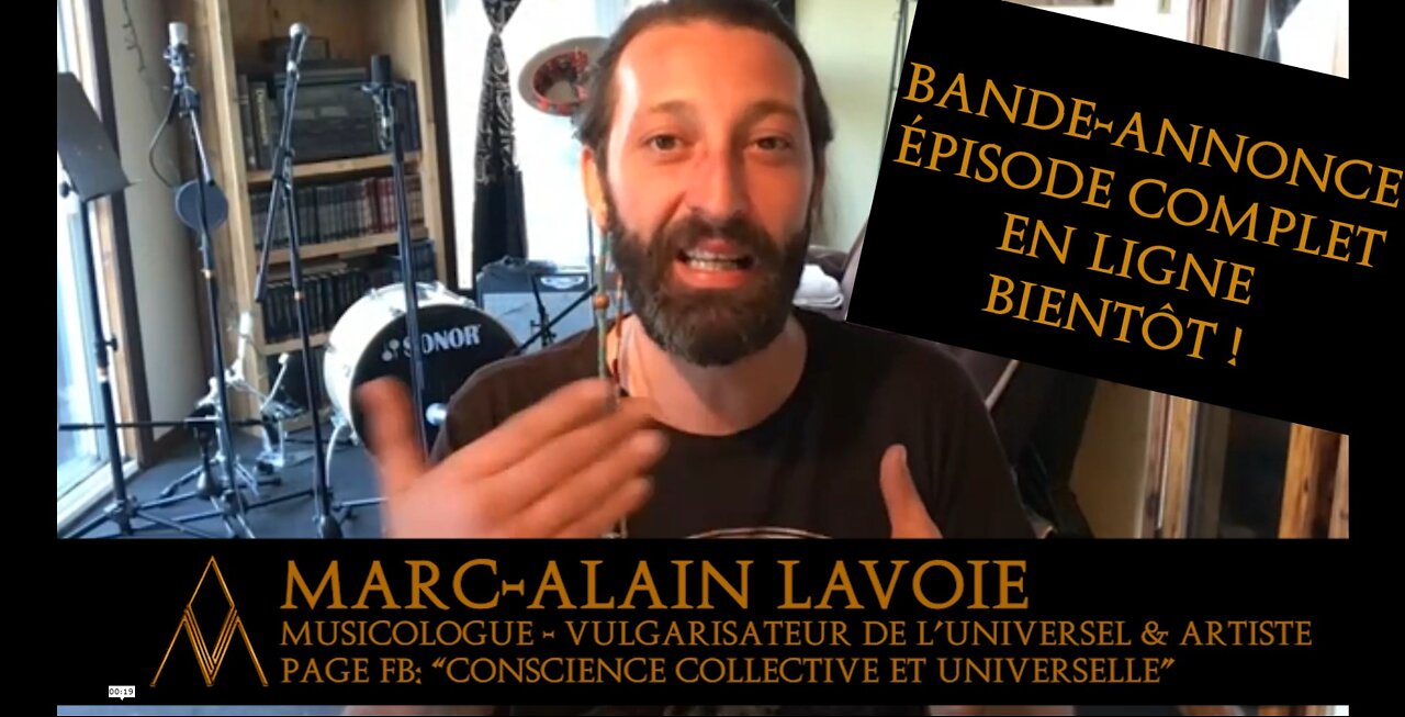 DLFDY016 | À qui la science? avec Marc-Alain Lavoie, musicologue & artiste - Bande-annonce