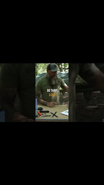 DD Tarp 3x3 | DD Hammocks #shorts