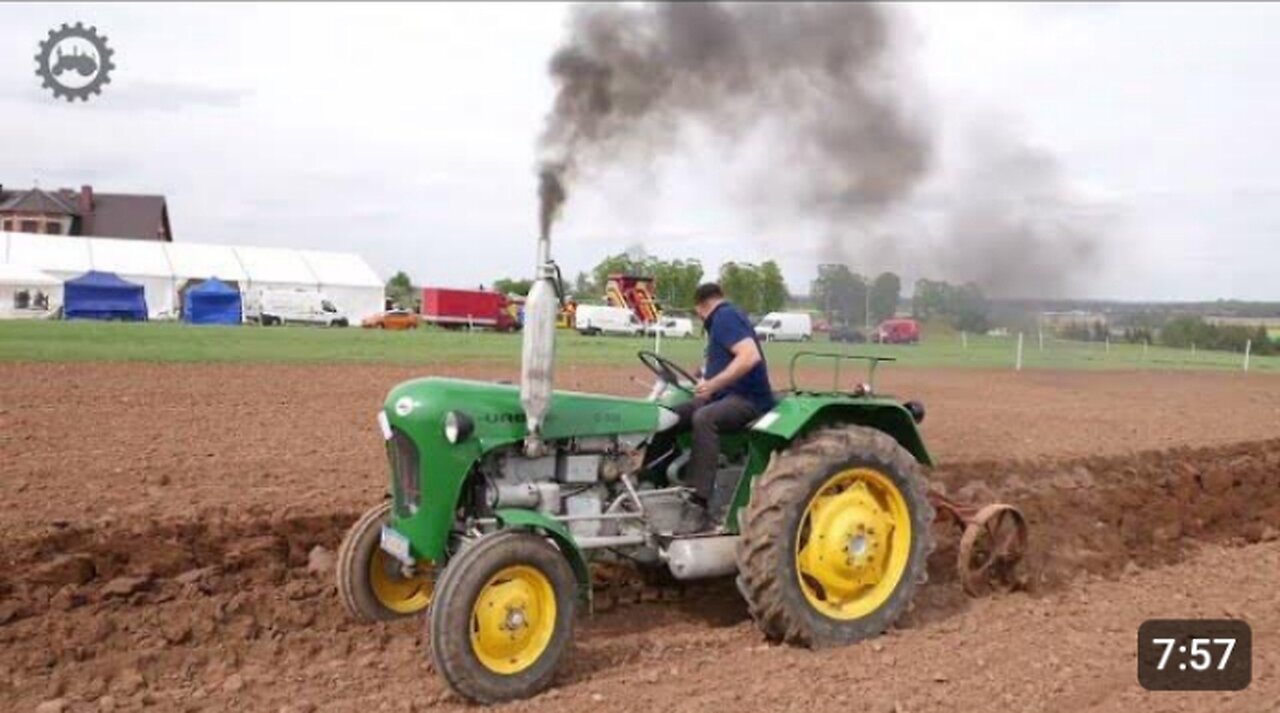 The Best sounds of old Tractors asmr for real main