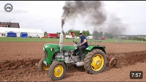 The Best sounds of old Tractors asmr for real main
