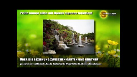 ÜBER DIE BEZIEHUNG ZWISCHEN GARTEN UND GÄRTNER
