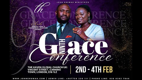 Night #1 Of Exceed | 9th Grace #conference | 02/02/24 | Apostle John Enumah