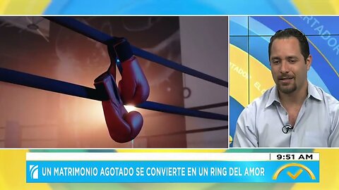 Un matrimonio agotado se convierte en un ring del amor