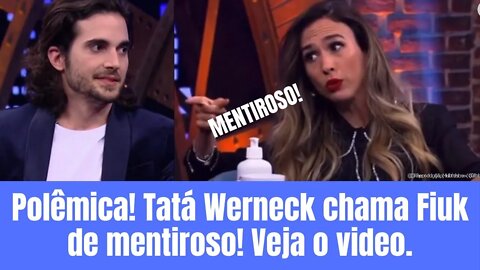 Polêmica! Tatá Werneck acusa mentira de Fiuk após novo comentário sobre o 'Lady Night'